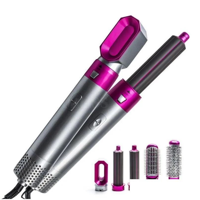 8 Heads Multi Function Hair Curler Hair Dryer Automatic Curling Iron Gift Box For Rough and Normal Hair Curling Irons Electric Air Iron Wand