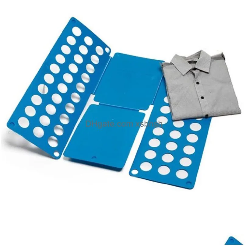 100pcs wholesale magic fast speed folder clothes shirts folding board for kids fold garment board
