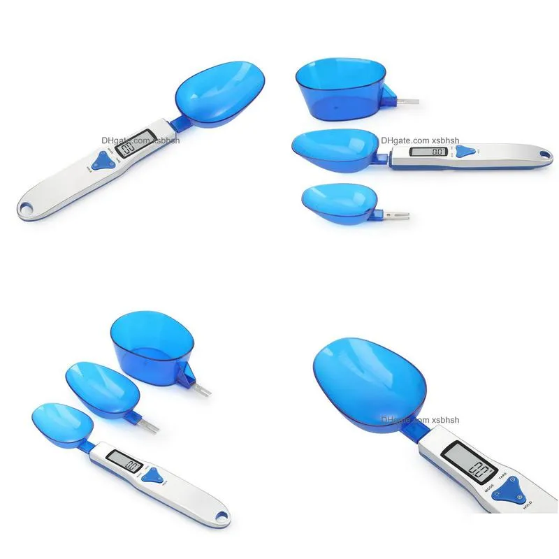 100set high quality 3pcs/set kitchen measuring spoon electronic digital spoon scale 300/0.1g kitchen scales spoons set