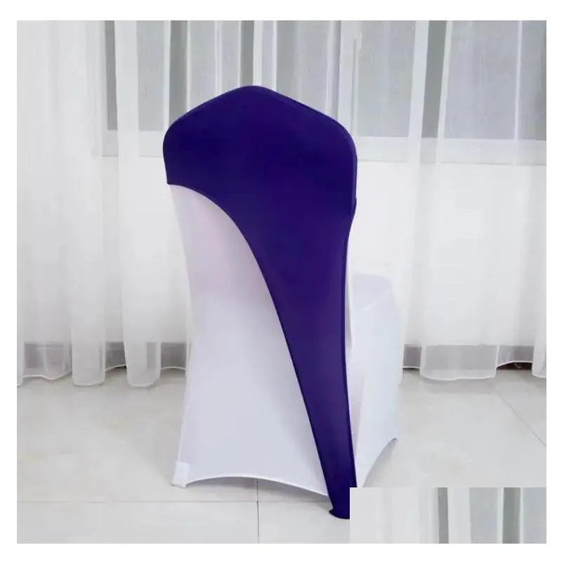 Other Festive & Party Supplies 100Pcs Spandex Chair Hoods Cap Hood Wedding Er For Event Decoration Sn4514 Drop Delivery Home Garden Fe Dhkrh