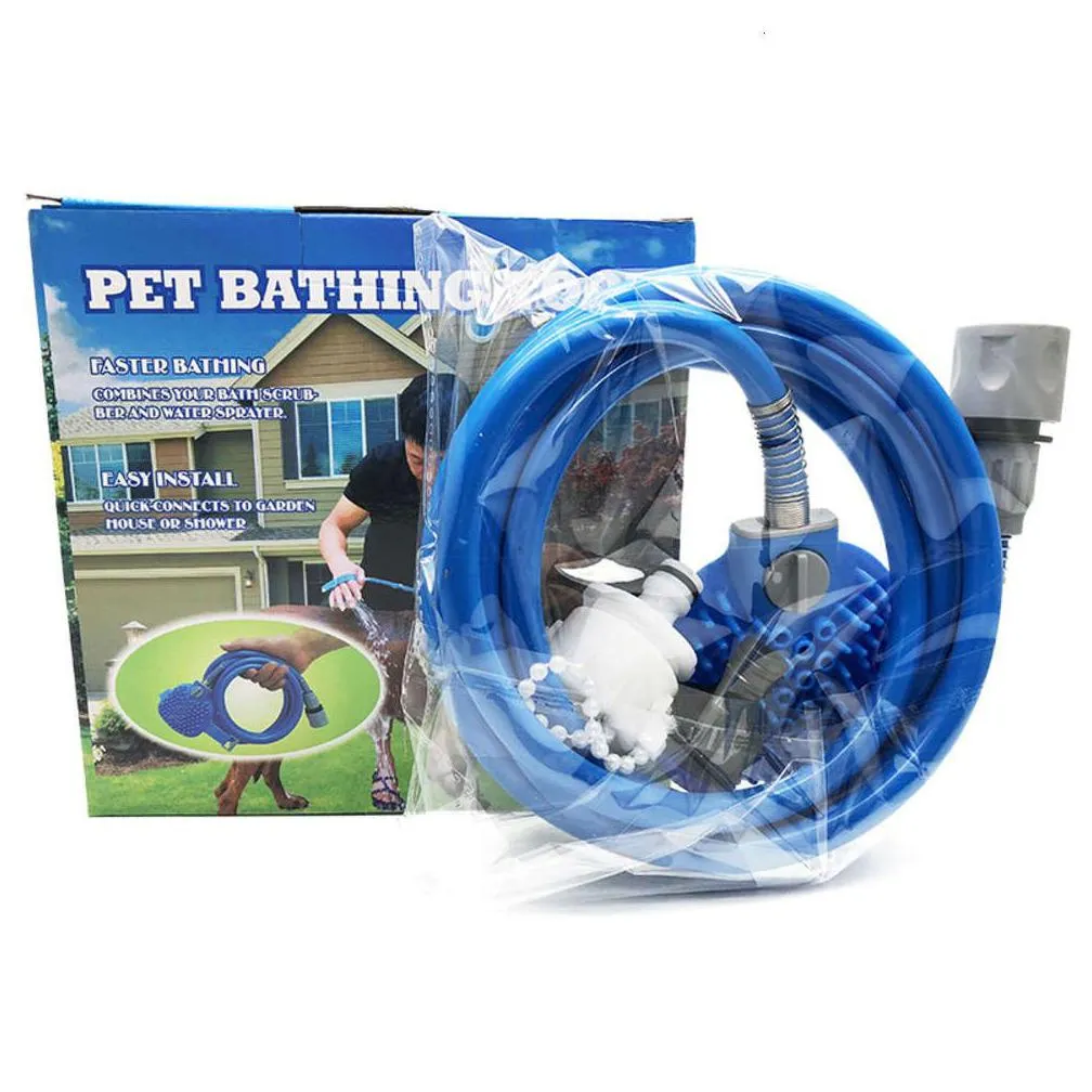 bathing shower comfortable massager tool cleaning washing bath sprayers dog brush pet supplies