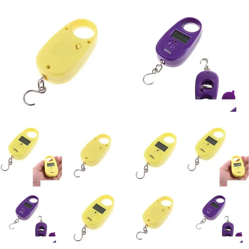 wholesale 100pcs/lot 25kg x 5g mini electronic digital hanging luggage scale pocket portable lcd weight weighing scale