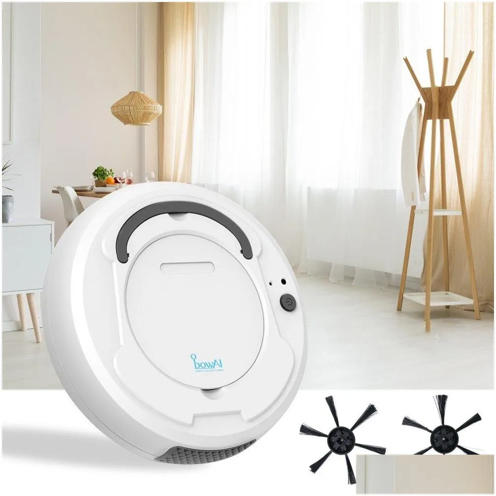 Home Automatic Robot Vacuum Cleaner Intelligent Smart Floor Sweeper Wet Mop Dust Sweeping Robotic Machine