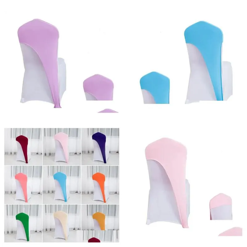 Other Festive & Party Supplies 100Pcs Spandex Chair Hoods Cap Hood Wedding Er For Event Decoration Sn4514 Drop Delivery Home Garden Fe Dhkrh