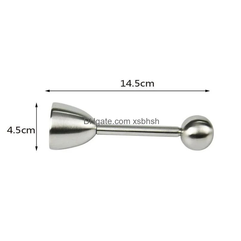 100pcs special stainless steel egg opener 304 stainless steel eggshell topper cutter accessories cooking tool