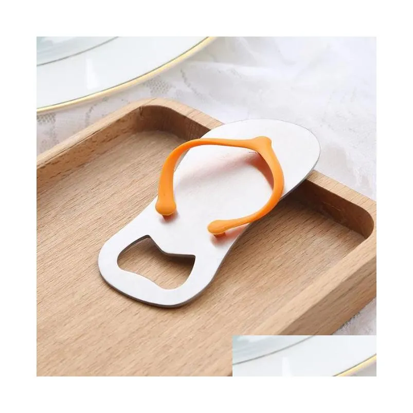 500pcs beach flip flops bottle opener corkscrew cute slippers beer bottle openers bridal shower wedding favors