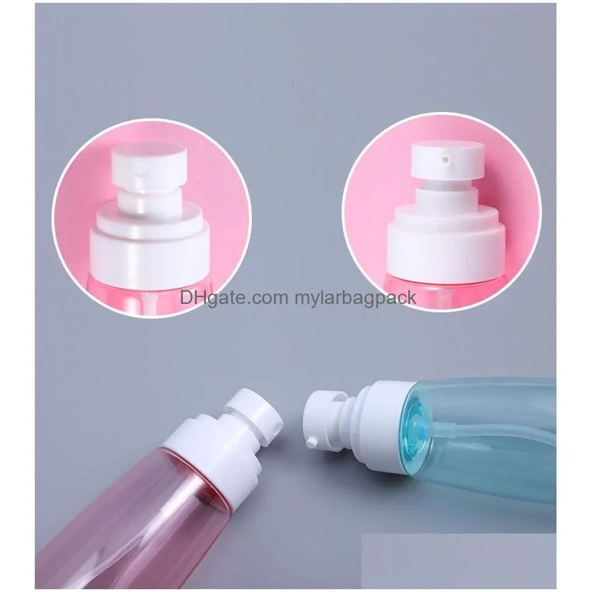 Other Home & Garden Empty Cosmetic Spray Bottle Makeup Face Plastic Petg Alcohol Container Lotion Atomizer 30Ml 60Ml 80Ml 100Ml Sample Dh6Wh