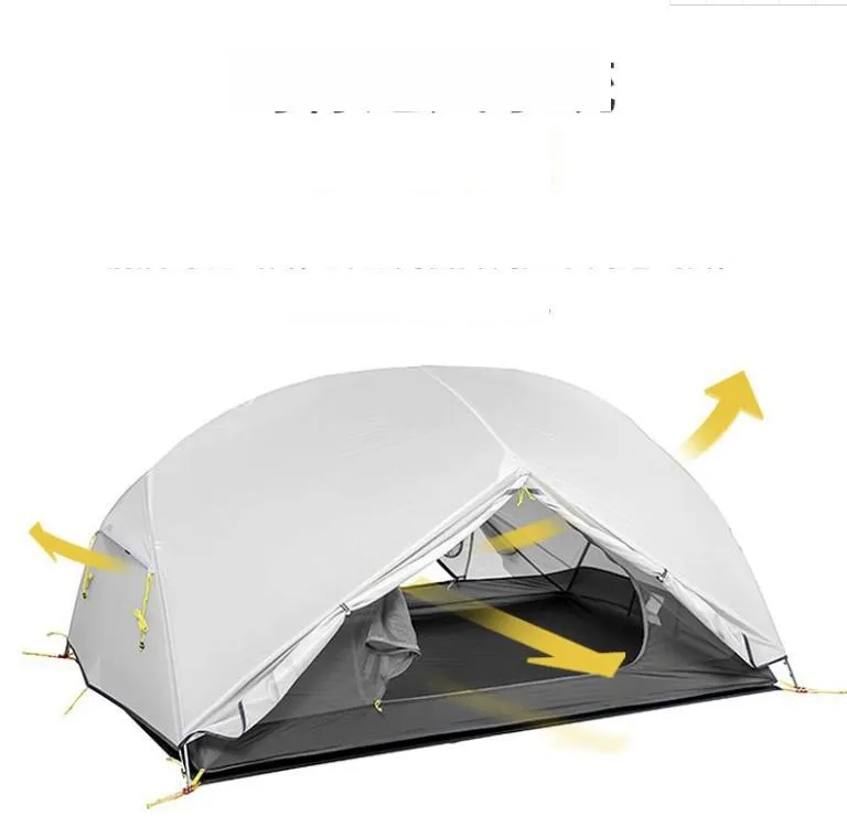 naturehike menga yurt double tent rain protection outdoor aluminum pole tent