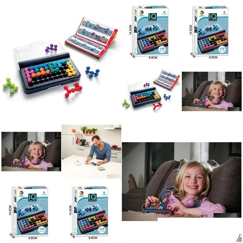 intelligence toys intelligence toys 3d puzzle travel game smart iq games featuring 120 challenges parent child interaction 5 levels