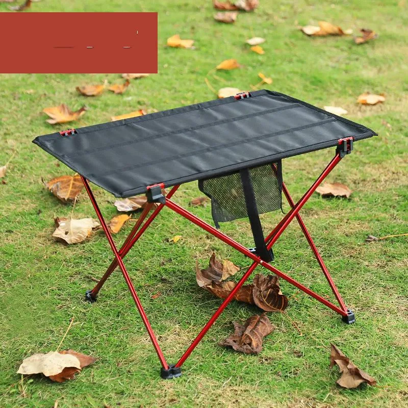 yunnanzhong aluminum folding table 6061 portable folding table gun color outdoor leisure folding table supply