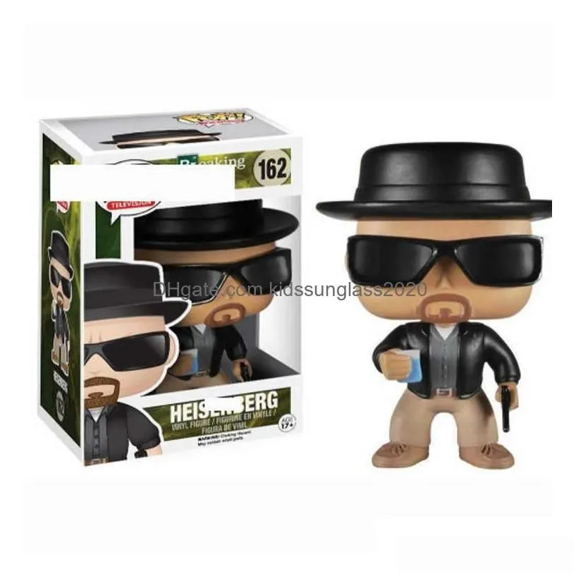 action toy figures huiya01 funko  breaking bad sa white fans model statue home desktop car decora cake collectible girls gift d