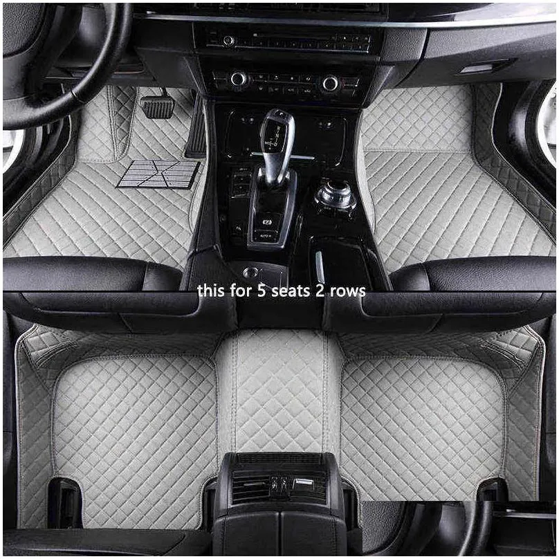 doodryer custom car floor mats for audi a4 a5 a6 sq5 rs4 rs6 rs7 rs5 a8 a7 q3 q5 q7 s3 s5 s6 s7 s8 r8 tt a1 a3 car foot styling