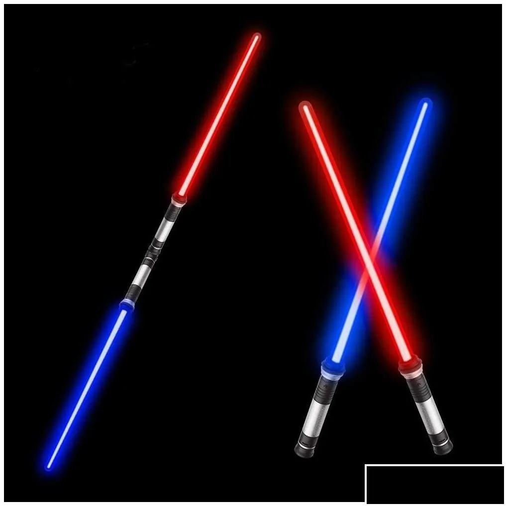 led swords/guns led space sword 2 pack toys light with sounds motion sensitive colors 66cm drop delivery gifts lighted dhjpq