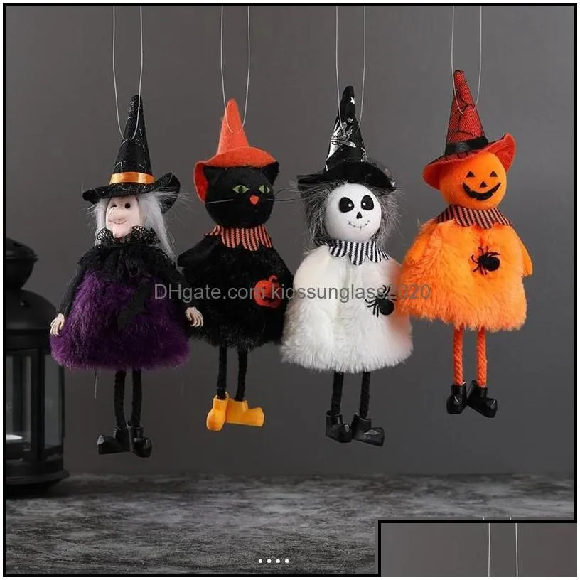 halloween toys halloween decorations plush toy party carnival plushs doll pendant bar pumpkin ghost atmosphere horro kidssunglass2020