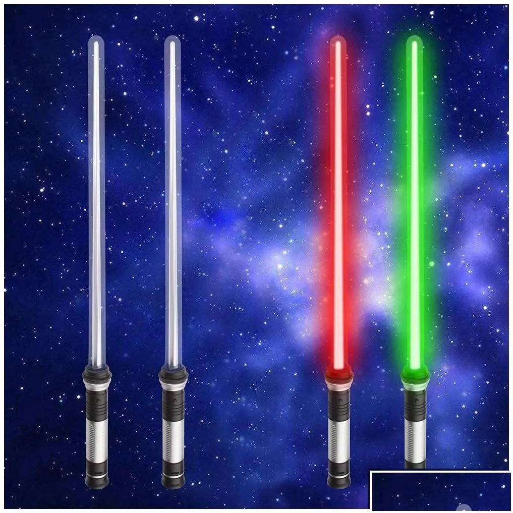 DHgate.com:2 Pack LED Light Up Space Swords with Sounds and Motion ...