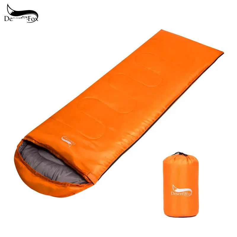 desert fox envelope adult sleeping bag outdoor ultralight camping sleeping bag spring and summer sleeping bag