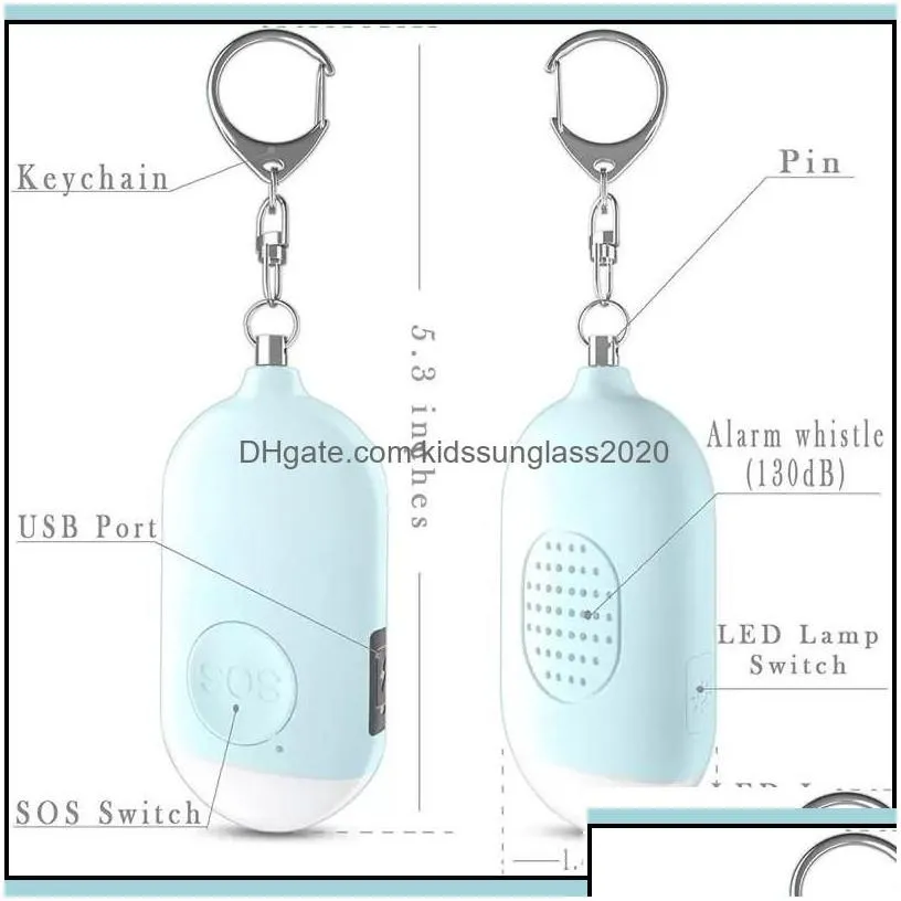 finger toys designer keychain alarm toy key ring personal  women children elderly alarms exquisite bag orname kidssunglass2020