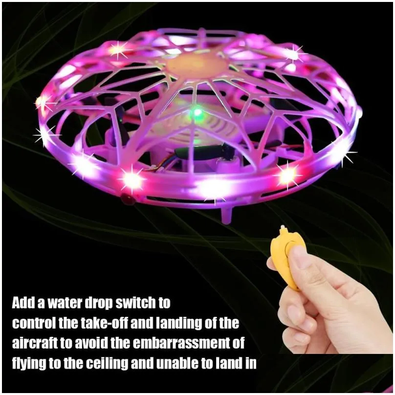 magic balls mini drone ufo hand operated rc helicopter quadocopter dron infrared induction aircraft flying ball toys for kids drop p