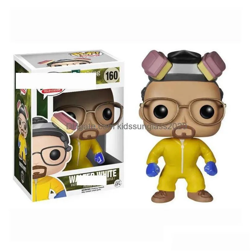 action toy figures huiya01 funko  breaking bad sa white fans model statue home desktop car decora cake collectible girls gift d