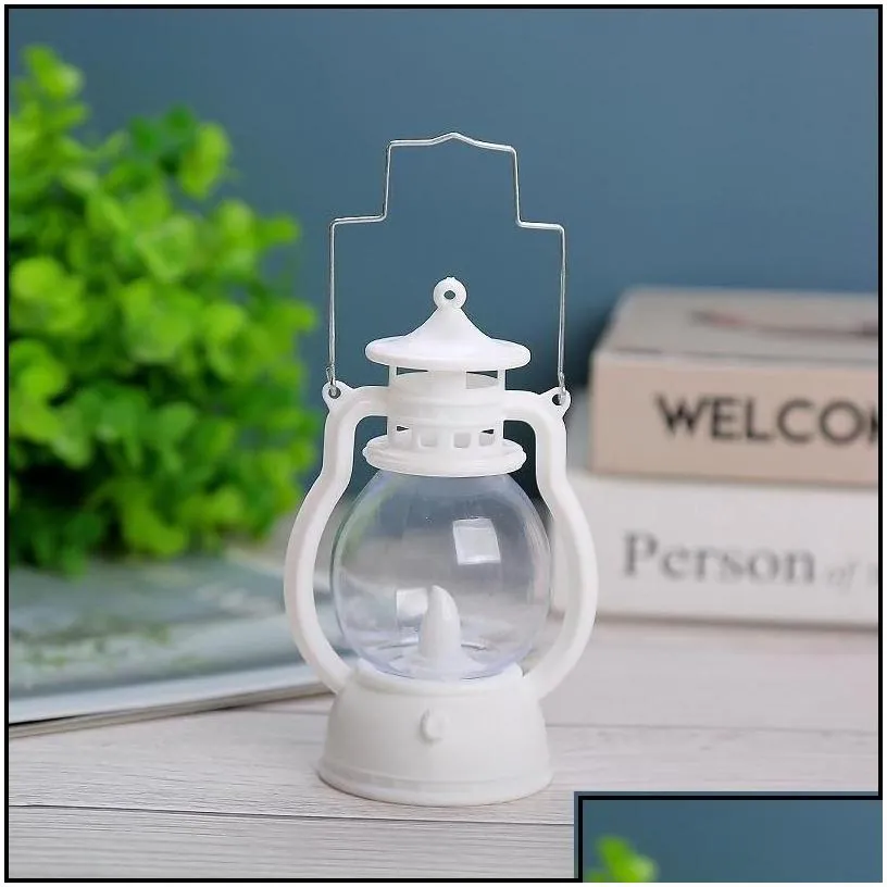 halloween toys electronic halloween decoration toys retro small oil lamp led atmosphere lighting party night ghost festival pony lan