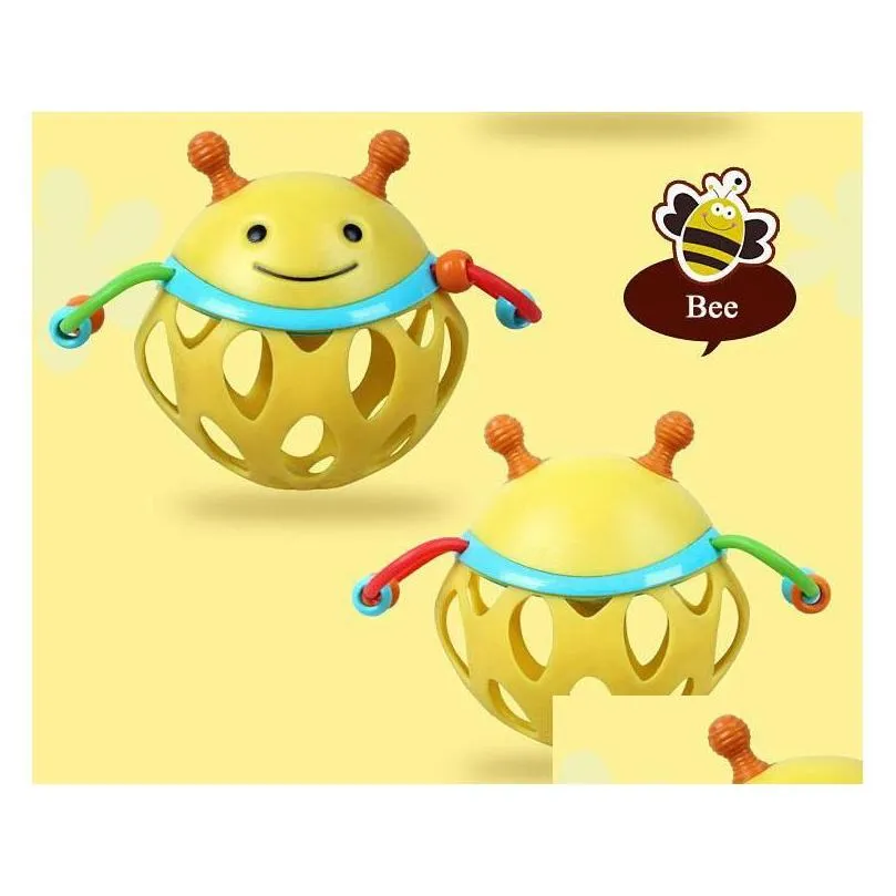 rattles mobiles baby rattles toy infant explore and more roll around hedgehog owl bee rattle for born drop delivery toys gifts t