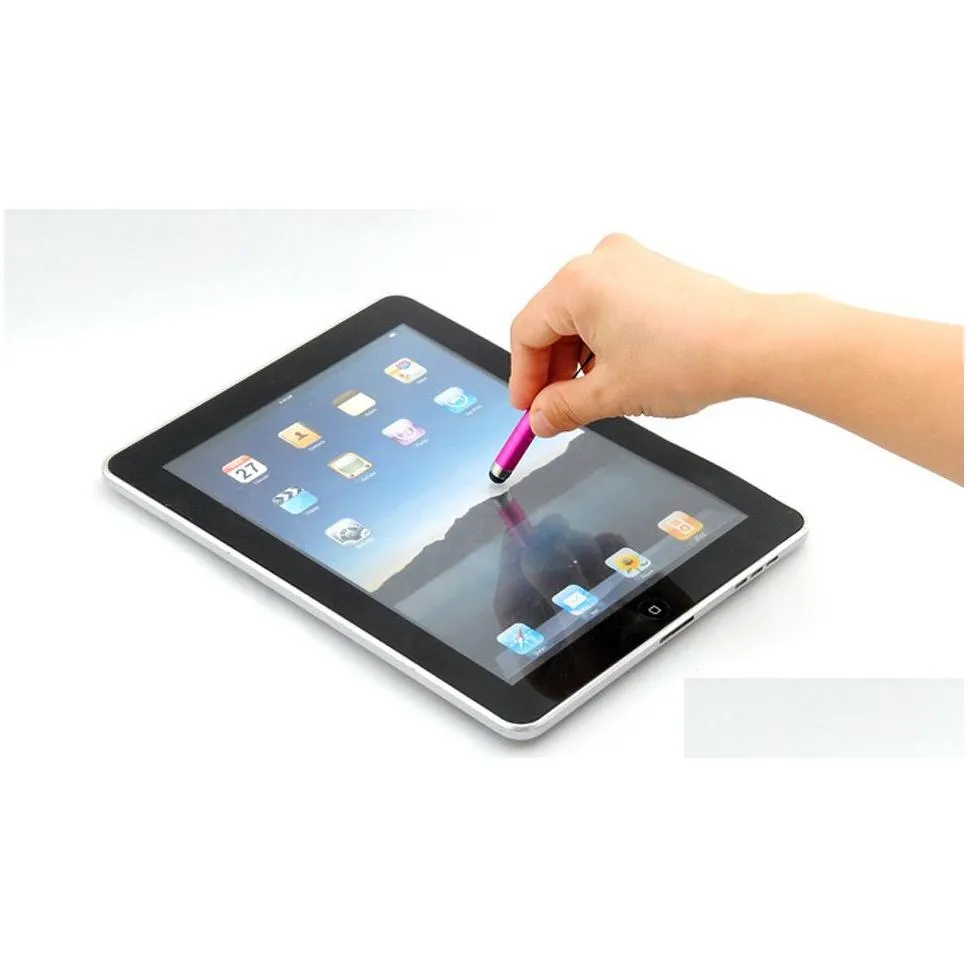 mini stylus touch screen pen with anti-dust plug for ipad iphone for capacitive screen