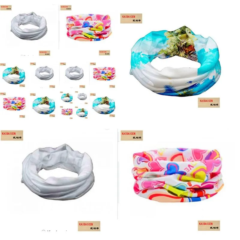 fashion diy sublimation head kerchief for heat transfer press machine head scarf headband