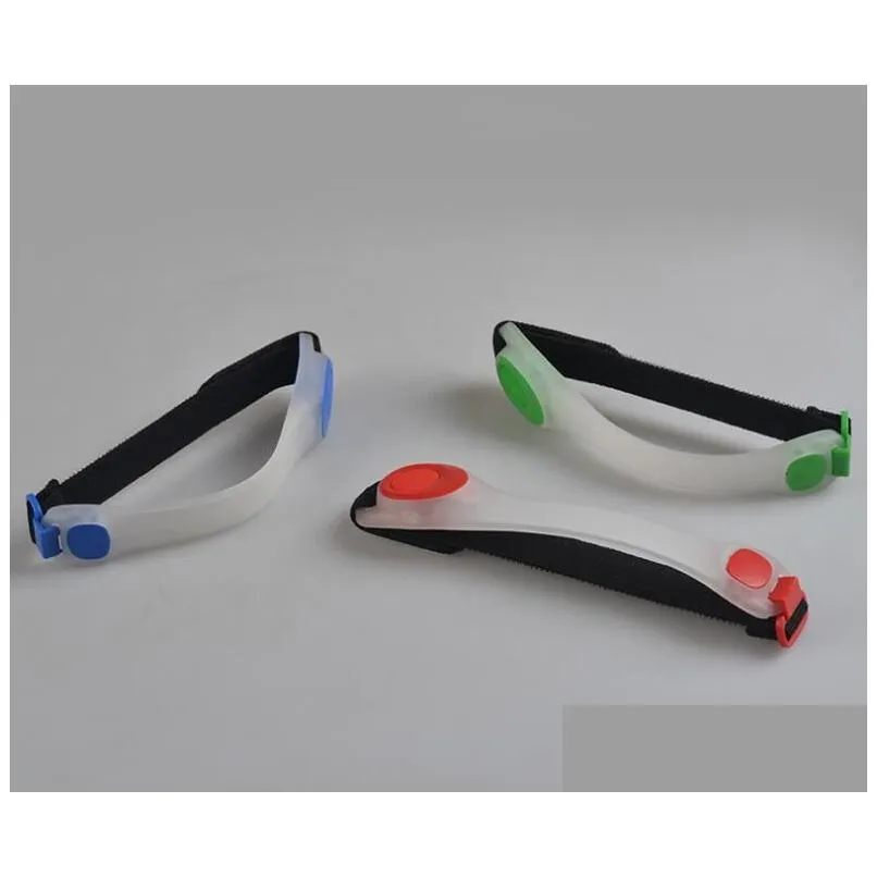 night safety led running armband reflective light belt arm strap sport jogging cycling bracelet luminous running bracelet toy