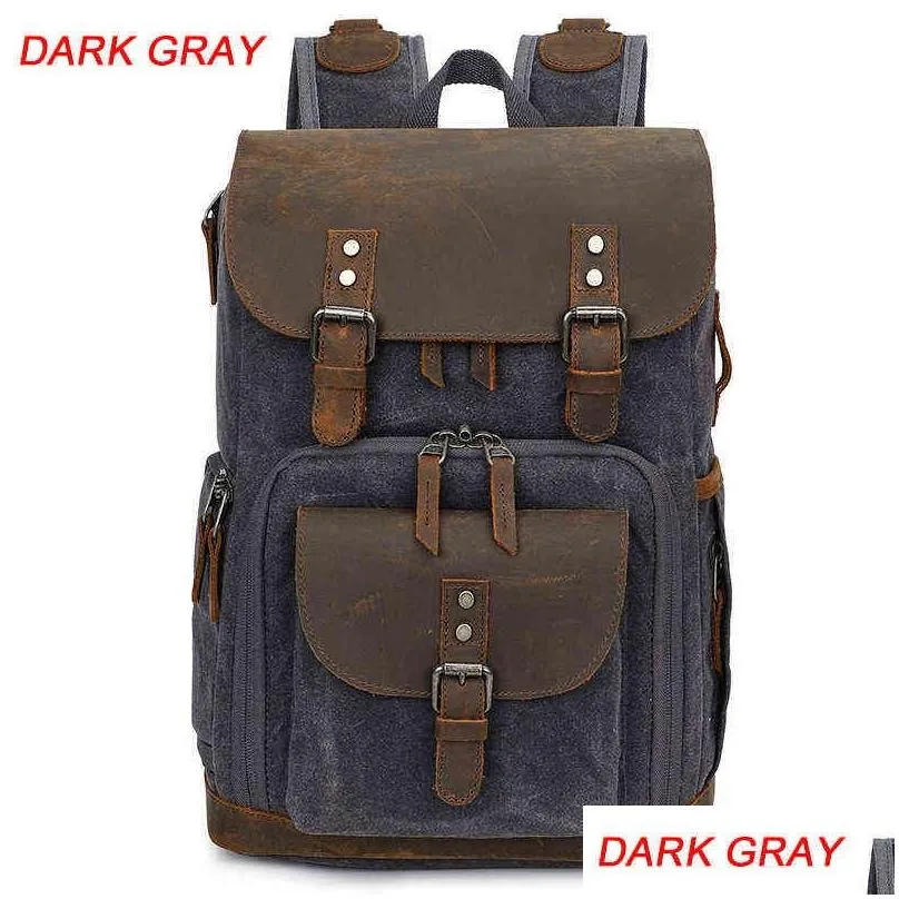 dslr camera bag backpack est batik canvas waterproof p ography bag backpack outdoor wear-resistant organizer bag for camera