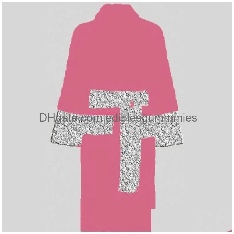 men women bath robes ins fashion portrait unisex bathrobe indoor outdoor casual loose robe birthday gift for lover sleepwear