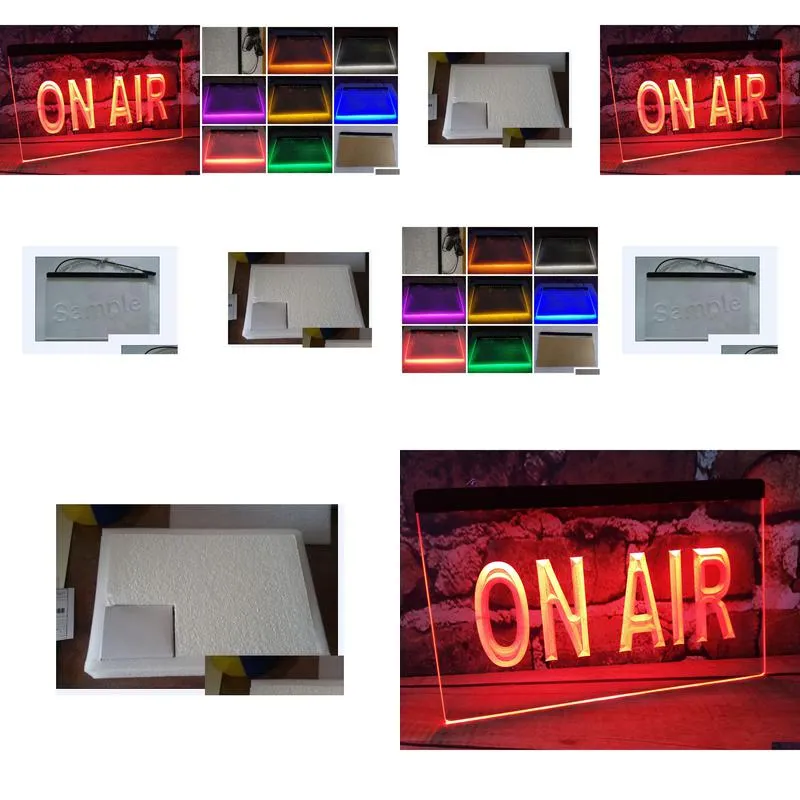 on air beer bar pub club 3d signs led neon light sign home decor crafts