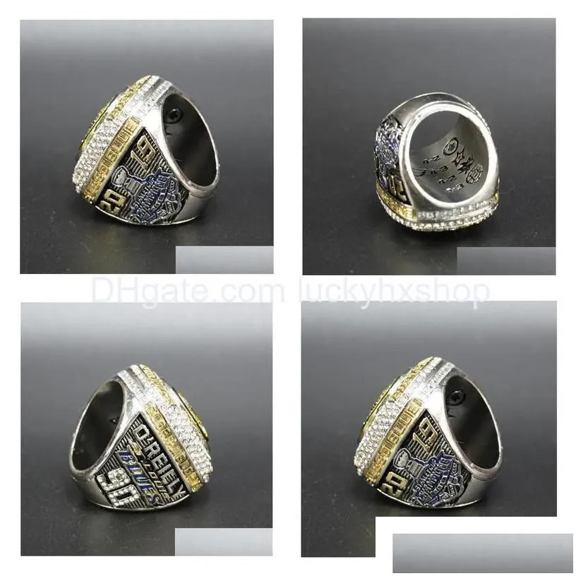 cluster rings fanscollectiontampa blues ice hockeychampions team championship ring sport souvenir fan promotion gift wholesale drop de