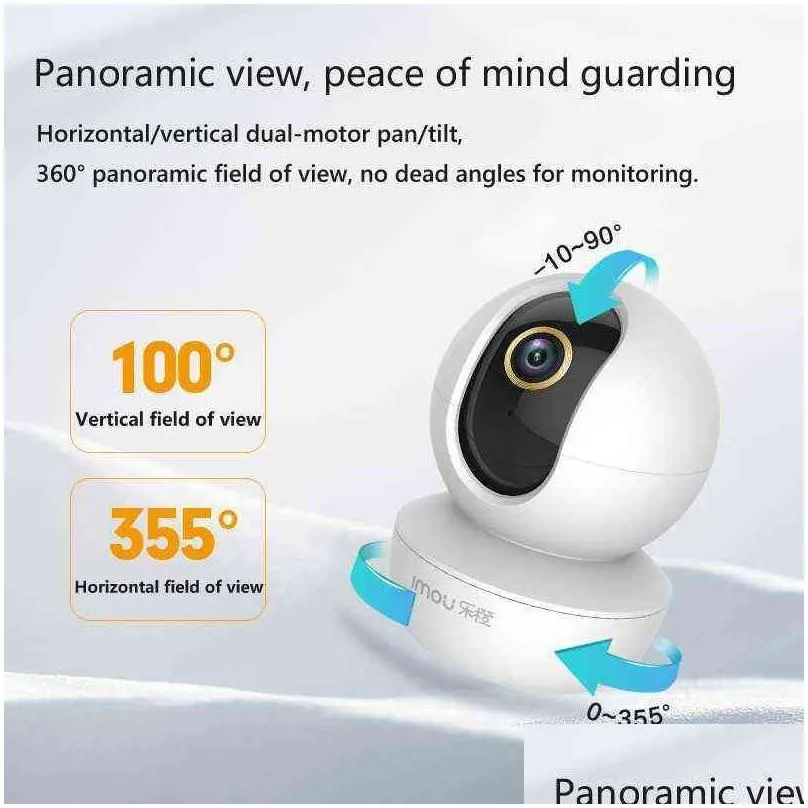 dahua imou ranger se 4mp 4x digital zoom ai human detect camera baby security surveillance wireless ip cctv indoor 4mp camera aa220315