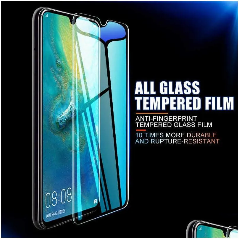 3pcs tempered glass for  mate 30 20 10 lite 20x screen protector on  p30 lite p smart 2019 z protective glass film l230619