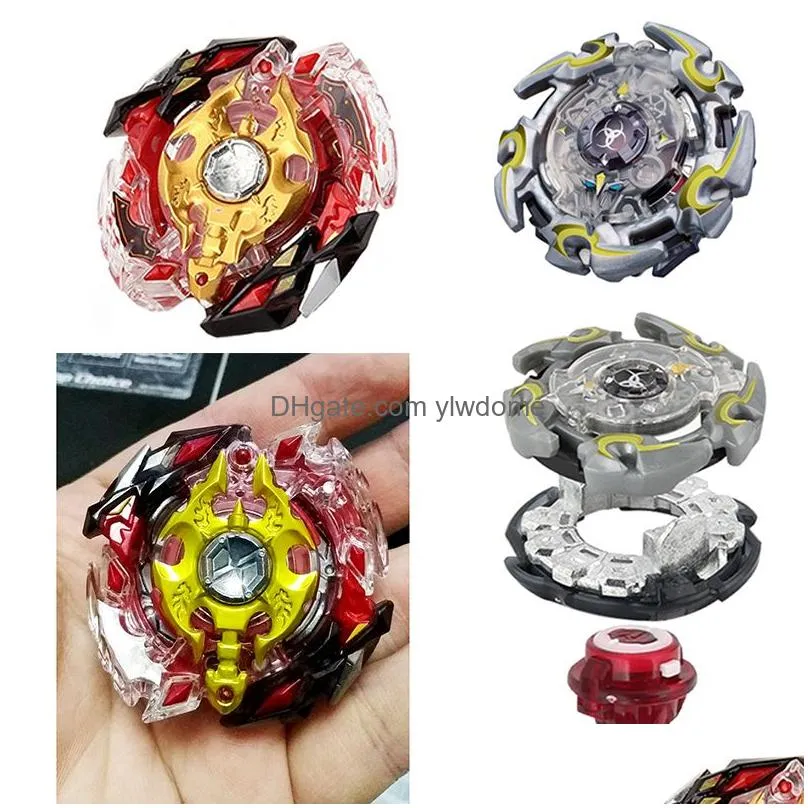 4D Beyblades Bey Blades 100 Patterns Toys Toupie Beyblade Without Launcher And Box Burst Arena Metal Fusion God Spinning Drop Deliver Dhtu2