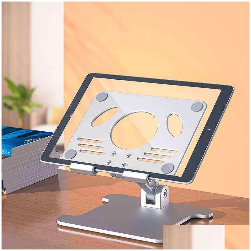 adjustable laptop stand aluminium foldable with cooling fan heat notebook support laptop base macbook pro holder bracket aa220314