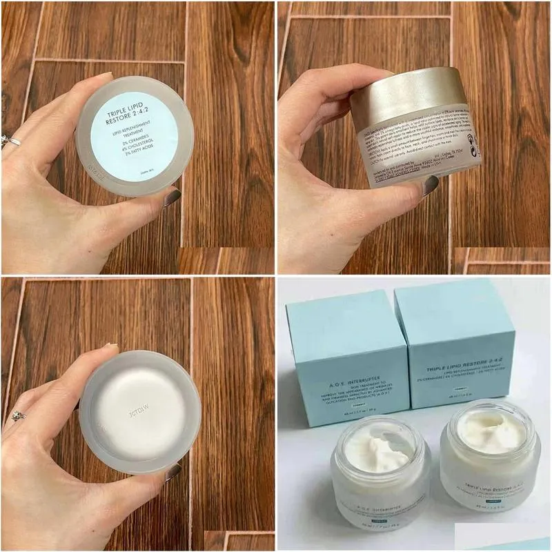 001 face cream age interrupter triple lipid restore facial creams 48ml free shopping dhl