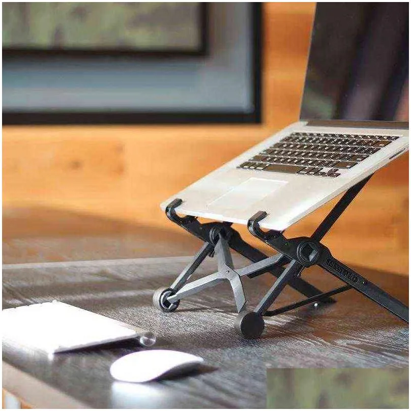 nexstand k2 laptop stand folding portable laptop stand viewing angle height adjustable bracket laptop accessories notebook stand