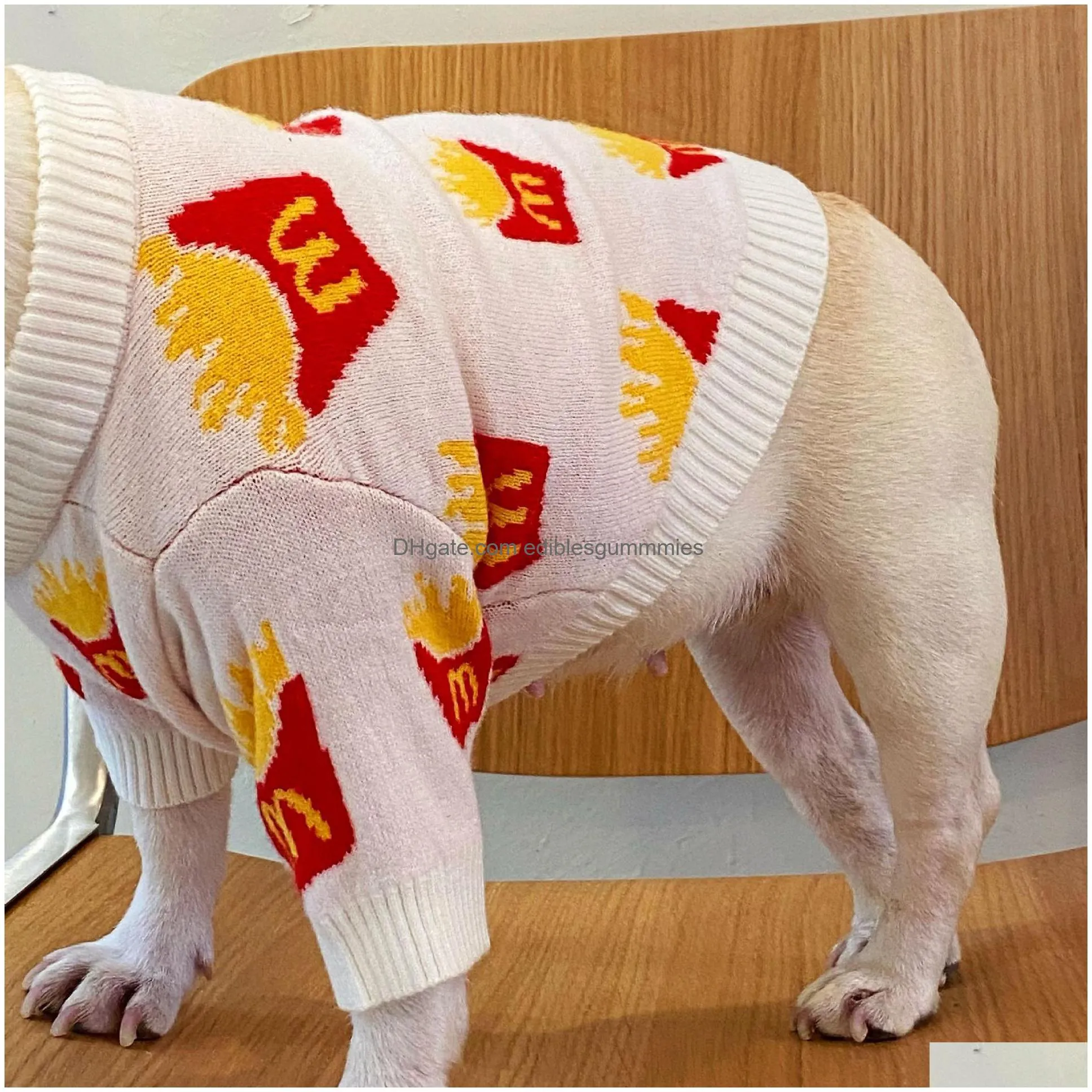 comfy knitted cats dogs sweater fashion high quality soft schnauzer french bulldog corgi teddy hairless cat autumn winter sweaters