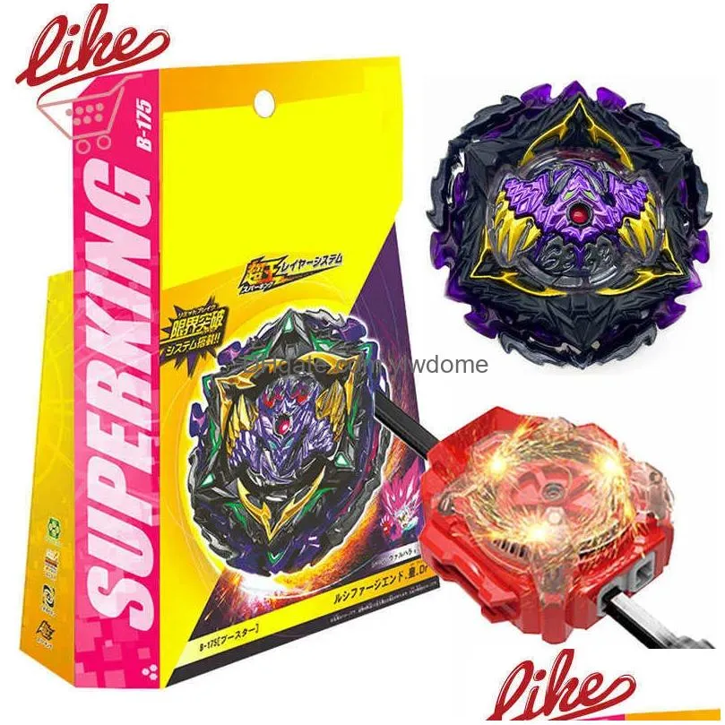 Beyblades Metal Fusion Laike B175 Lucifer The End Spinning Top With Launcher Box Set Children Toys X05281053104 Drop Delivery Toys Gif Dh3Pp