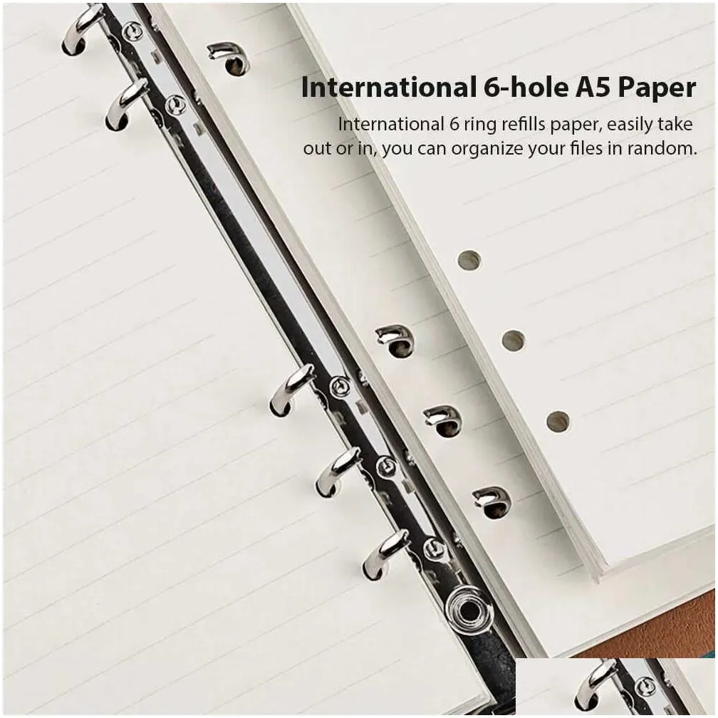 wholesale yes 50pcs drawing notepad erasable notebook digital inner paper refill diary diy for pu a5 planner school office supplies