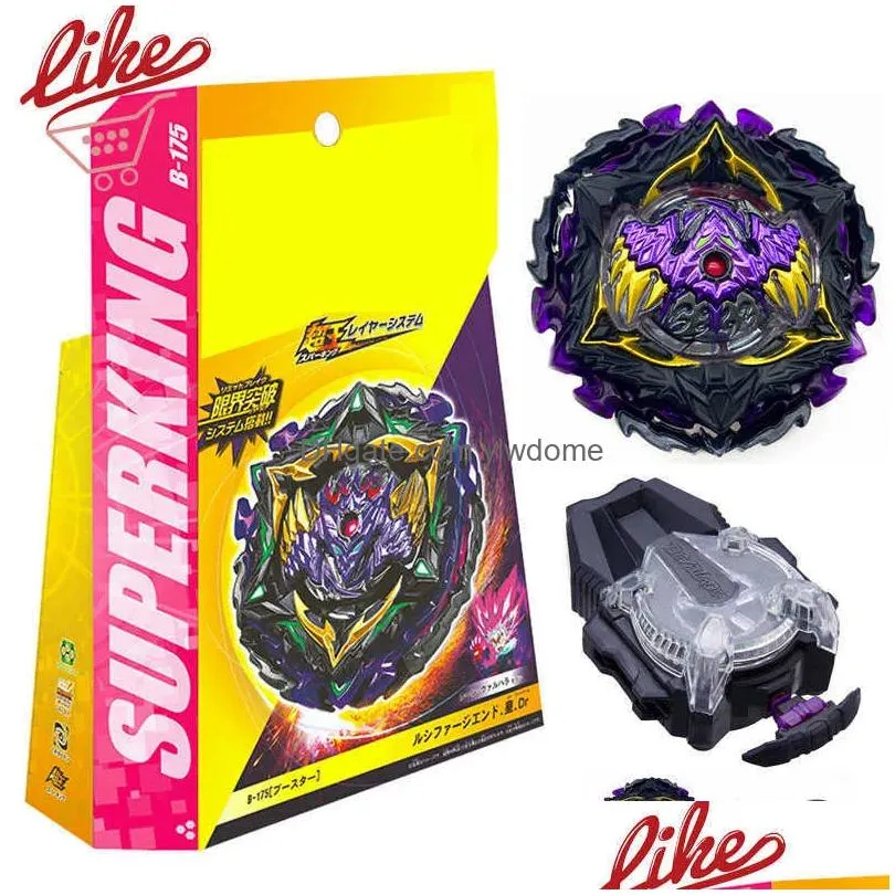 Beyblades Metal Fusion Laike B175 Lucifer The End Spinning Top With Launcher Box Set Children Toys X05281053104 Drop Delivery Toys Gif Dh3Pp