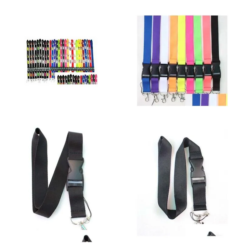  brand lanyards multicolor accessory holder lanyards for key keyring straps