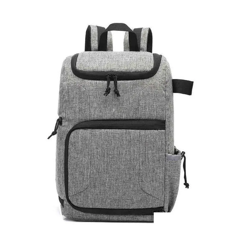 multi-functional waterproof dslr camera p o lens bag backpack knapsack large capacity portable travel for outside p ography