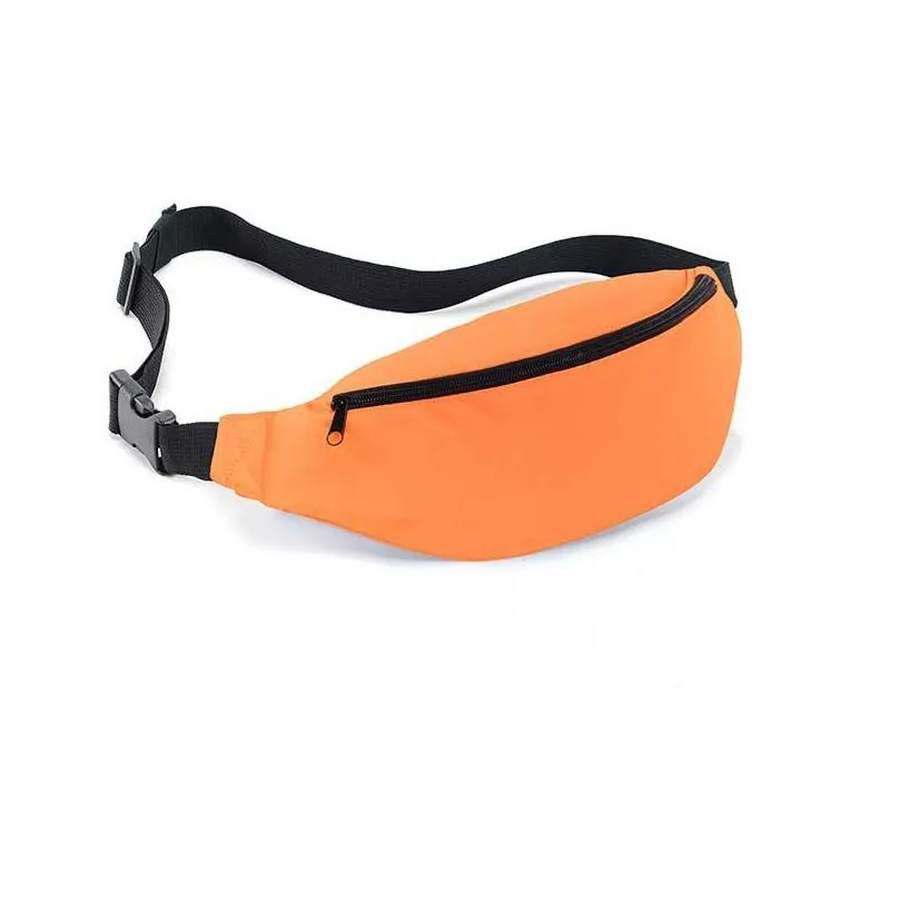 outdoor fanny pack oxford fabric sports bag running pack fashion fitness bag waist bag coin purse