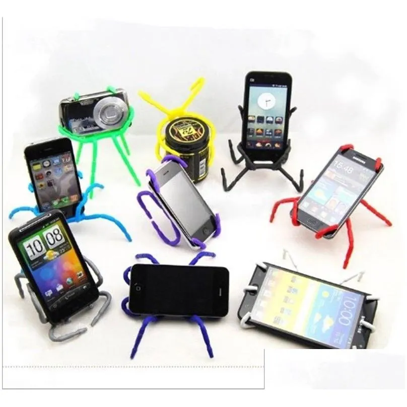  selling universal spider phone holder for all cellphones car phone camera hanger hook grip holder mount for gps