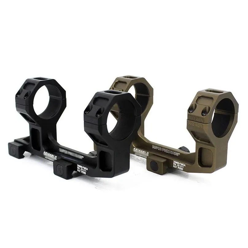 high quality ge 1.93 inch height precision ar15 rifle scope picatinny rail mount 30mm ring rifle accessories with original marking ddc and black color in