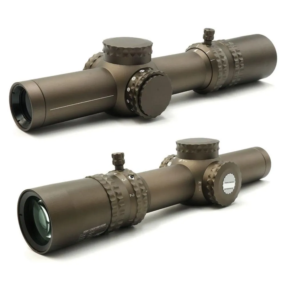 specprecision tactical 1-8x ffp 34mm lpvo riflescope f1 mil spec reticle first focal plane compact and lightweight riflescope