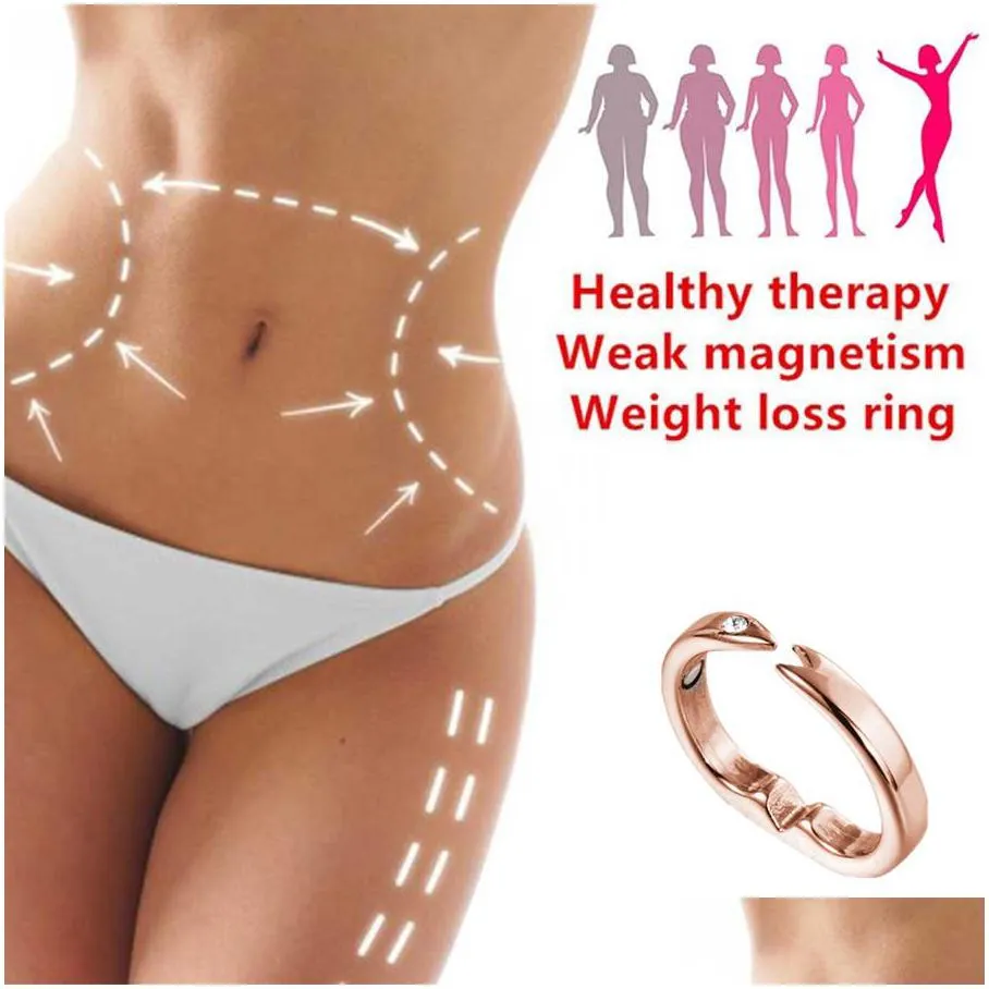 Band Rings Magnetic Health Ring Opening Anti-Snoring Drop Delivery Jewelry Ring Dhozm