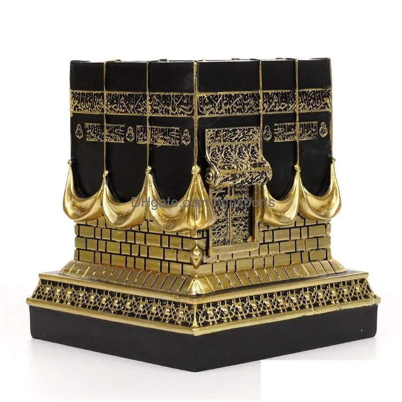 Arts And Crafts One Piece Kaaba Office Desktop Decoration Painted Character Scptures Decorative Resin Creative Holiday Decorations Liv Dhnvo